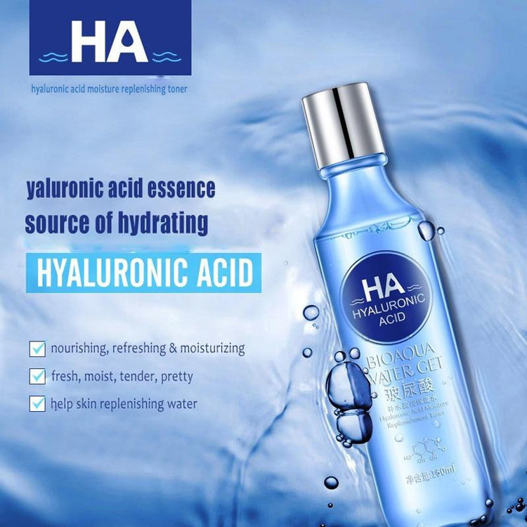 ژل شستشو صورت بایو آکوا مدل HA WATER JET حجم 150 میلی لیتر