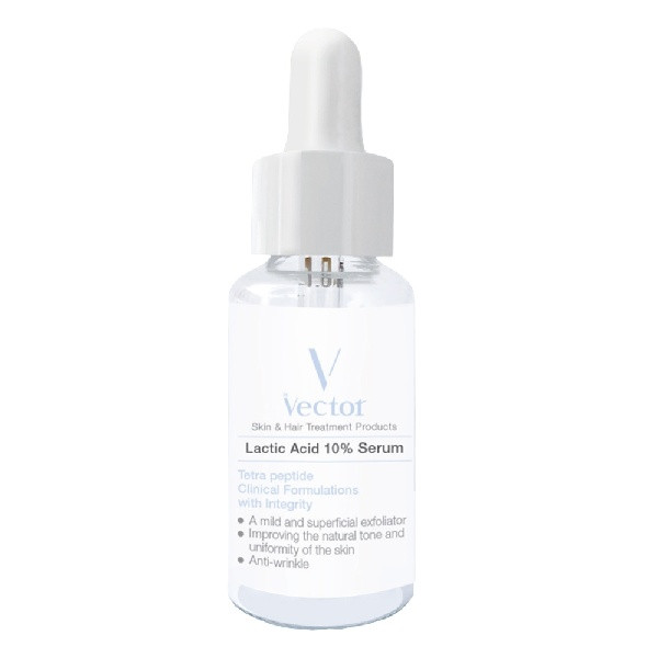 سرم پوست وکتور مدل Lactic Acid 10% حجم 30 میلی لیتر