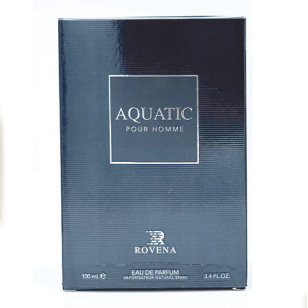 ادو پرفیوم مردانه روونا مدل Aquatic pour homme حجم 100 میلی لیتر