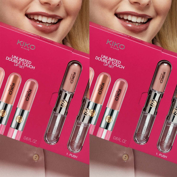 لیپ گلاس براق کیکو میلانو مدل Unlimited Double Touch شماره 102 103 120 مجموعه 3 عددی