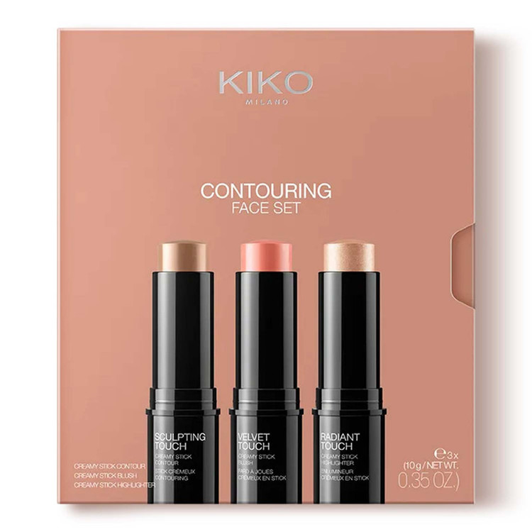 پالت کانتور کیکو میلانو مدل contouring face set شماره 102 02 200 مجموعه 3 عددی