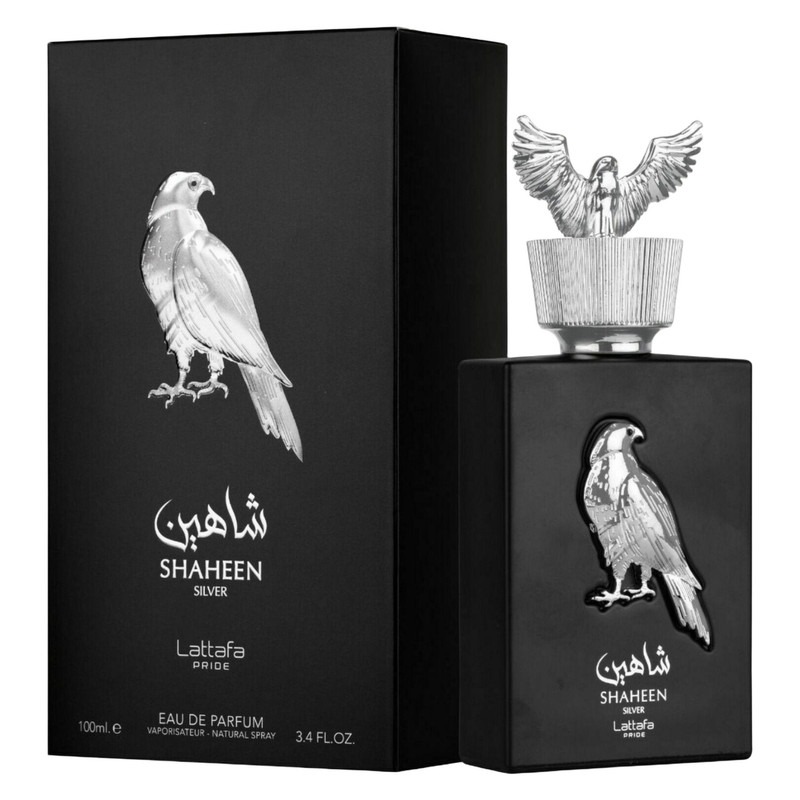 ادو پرفیوم مردانه لطافه مدل شاهین با رایحه خنک و تند حجم 100 میلی لیتر