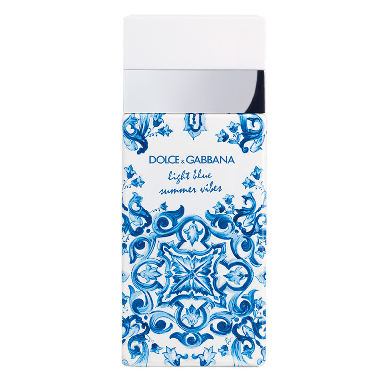 ادوتویلت زنانه دولچه اند گابانا مدل  Light Blue Summer Vibes با رایحه خنک حجم 100 میلی‌لیتر