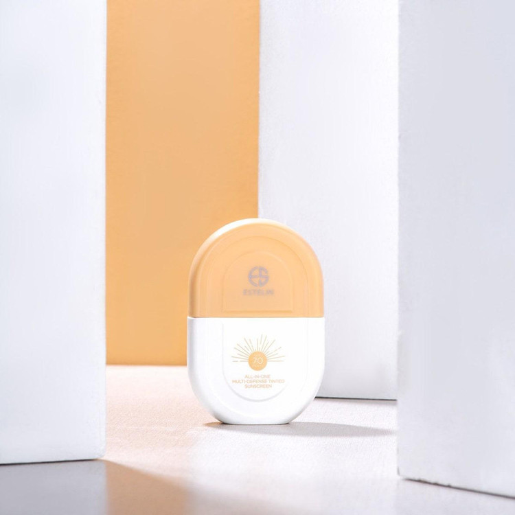 کرم ضدآفتاب رنگی استیلن SPF70 مدل All-In-One مناسب برای انواع پوست، حجم 60 میلیلیتر