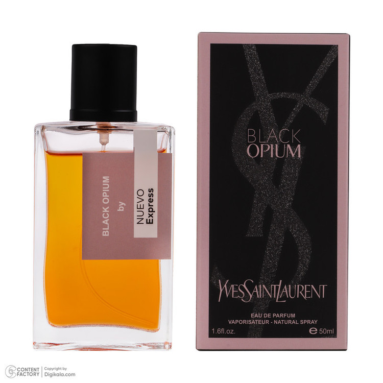 ادوپرفیوم زنانه نوو اکسپرس مدل Black Opium حجم 50 میلیلیتر
