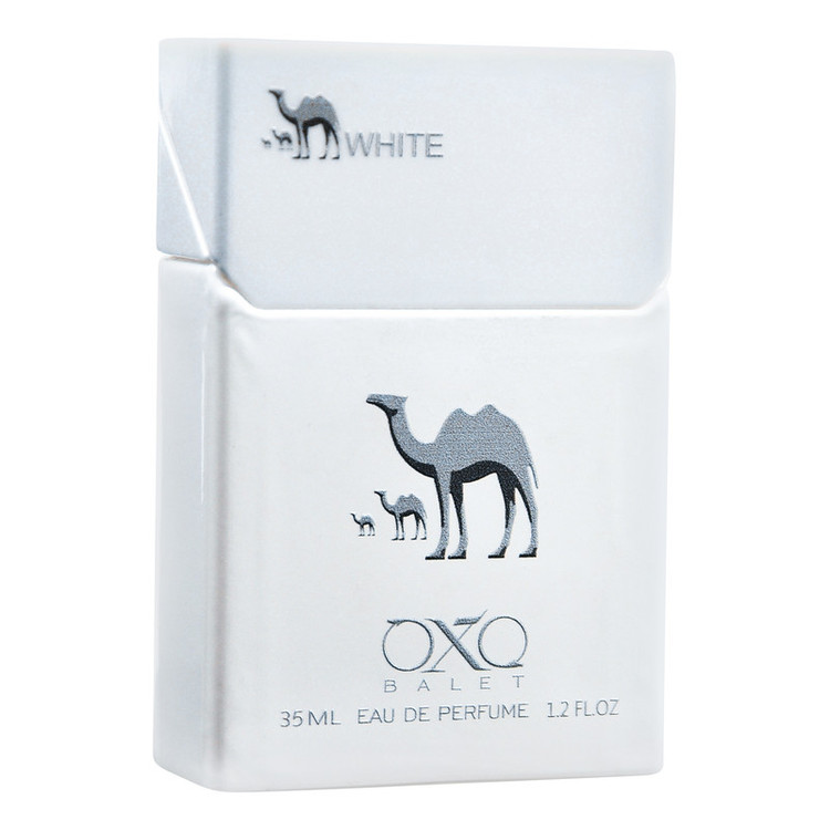 عطر جیبی زنانه اکس بالت مدل camels white با رایحه خنک حجم 35 میلیلیتر