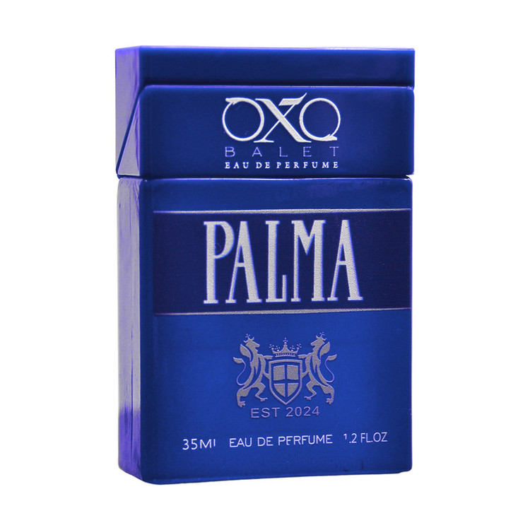 عطر جیبی اکس بالت مدل palma dark blue با رایحه خنک حجم 35 میلیلیتر