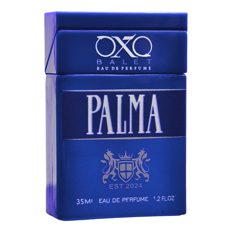 عطر جیبی اکس بالت مدل palma dark blue با رایحه خنک حجم 35 میلی‌لیتر