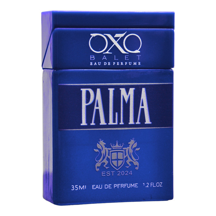 عطر جیبی اکس بالت مدل palma dark blue با رایحه خنک حجم 35 میلیلیتر