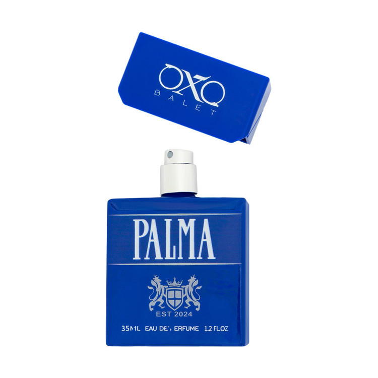 عطر جیبی اکس بالت مدل palma dark blue با رایحه خنک حجم 35 میلیلیتر