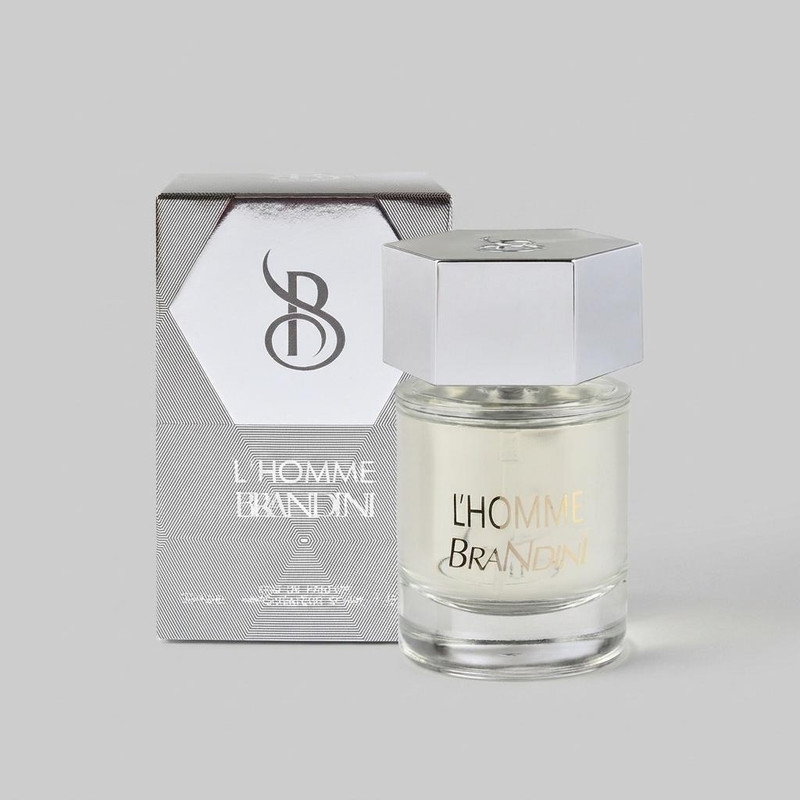 عطر جیبی مردانه برندینی مدل  L HOMME با رایحه خنک و شیرین حجم 33 میلی‌لیتر