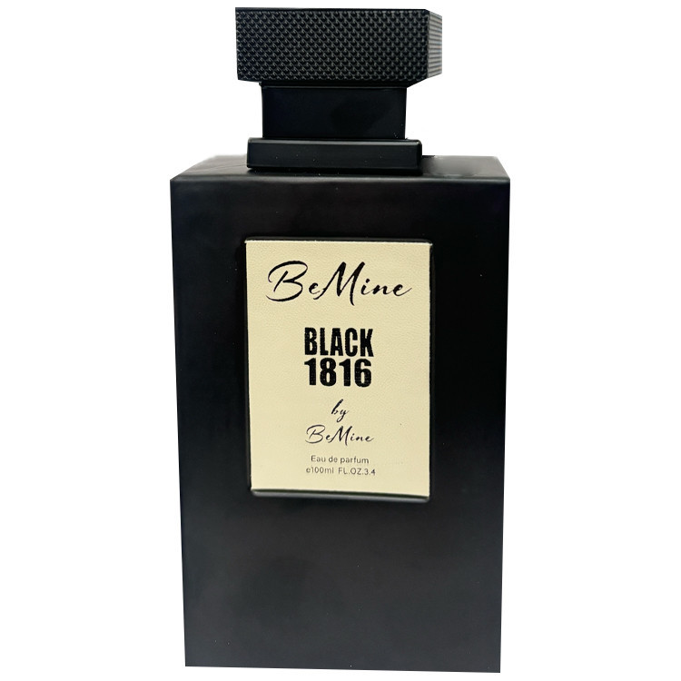 تستر ادو پرفیوم مردانه بی ماین مدل Black 1816 با رایحه شیرین حجم 100 میلی لیتر
