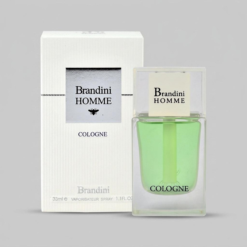 عطر جیبی مردانه برندینی مدل Homme Cologne با رایحه خنک حجم 33 میلی‌لیتر