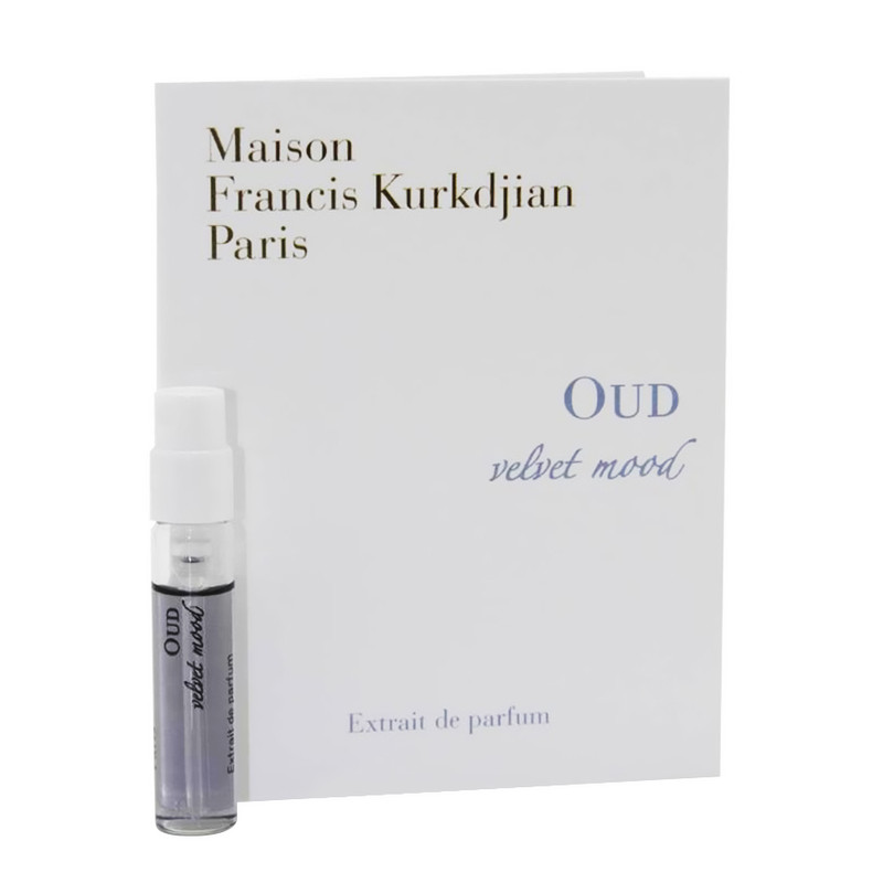 عطر جیبی میسون فرانسیس کورکجان مدل Oud Velvet Mood با رایحه تند حجم 2 میلی‌لیتر
