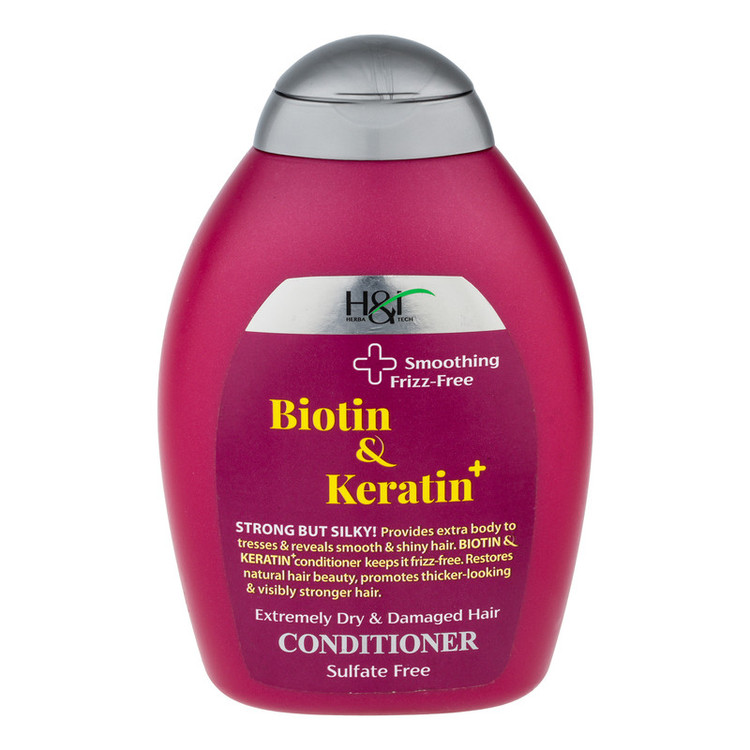 نرمکننده مو هرباتک مدل Biotin & Keratin حجم 385 میلیلیتر