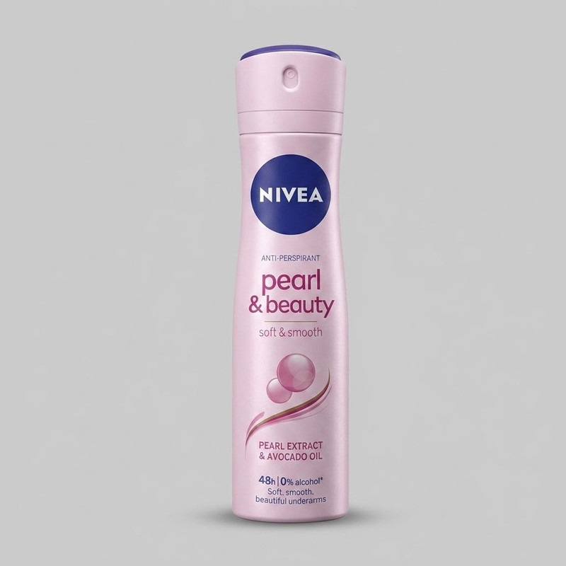 اسپری ضد تعریق زنانه نیوآ مدل Pearl and Beauty Smooth and Soft حجم 150 میلی لیتر