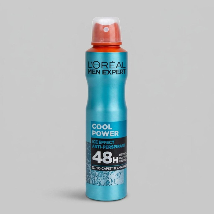 اسپری ضدتعریق مردانه لورآل مدل اسپری لورآل سری men expert مدل cool power حجم 250 میلی لیتر حجم 250 میلیلیتر