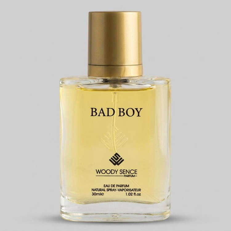 عطر جیبی مردانه وودی سنس مدل BAD BOY حجم 30 میلی لیتر
