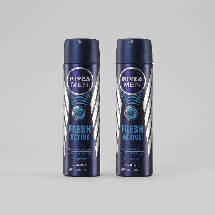 اسپری مردانه نیوآ مدل Fresh Active حجم 150 میلی لیتر - 2 عددی