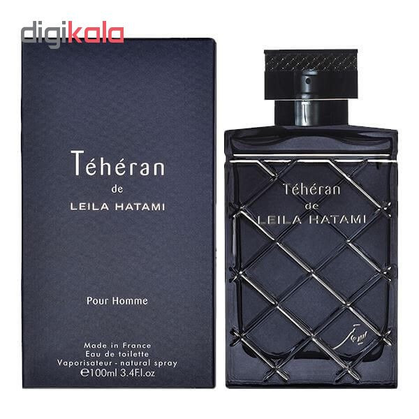 ادو تویلت مردانه لیلا حاتمی مدل Teheran Men حجم 100 میلی لیتر