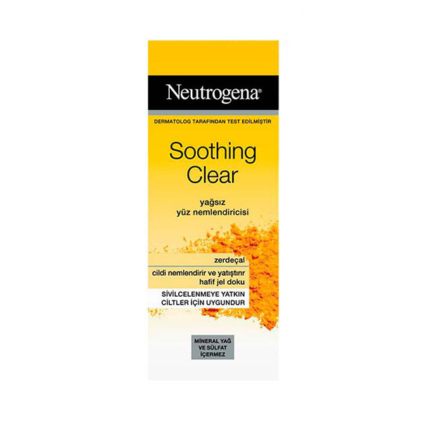 کرم مرطوب کننده نوتروژینا مدل Soothing Clear حجم 75 میلی لیتر