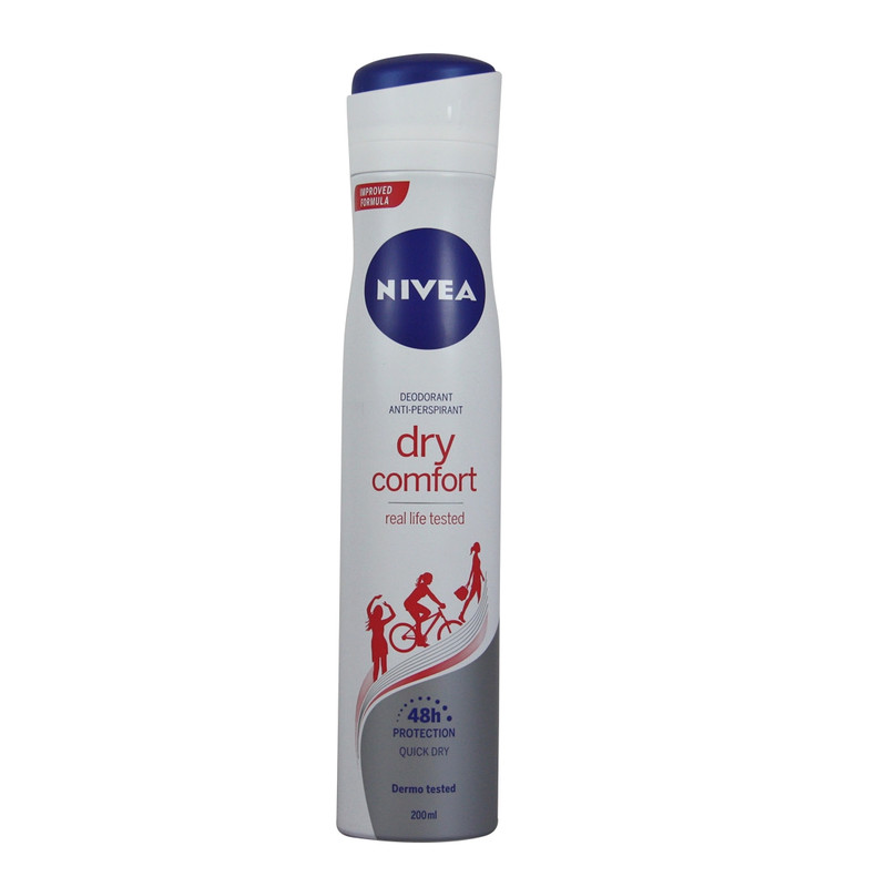اسپری ضد تعریق زنانه نیوآ مدل Dry Comfort حجم 150 میلی لیتر