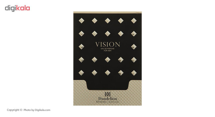 ادوپرفیوم مردانه دندلیون مدل Vision حجم 100 میلی لیتر