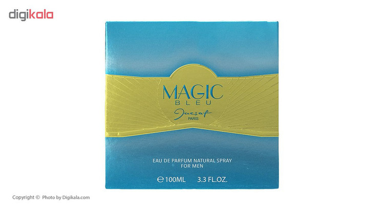 ادو پرفیوم مردانه ژک ساف مدل Magic Bleu حجم 100 میلی لیتر