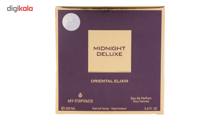 ادو پرفیوم زنانه مای پرفیومز مدل Midnight Deluxe حجم 100 میلی لیتر