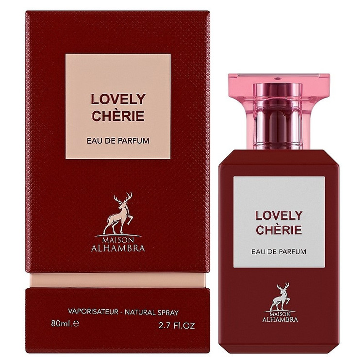 ادوپرفیوم الحمبرا مدل Loveli Cherie حجم 80 میلیلیتر