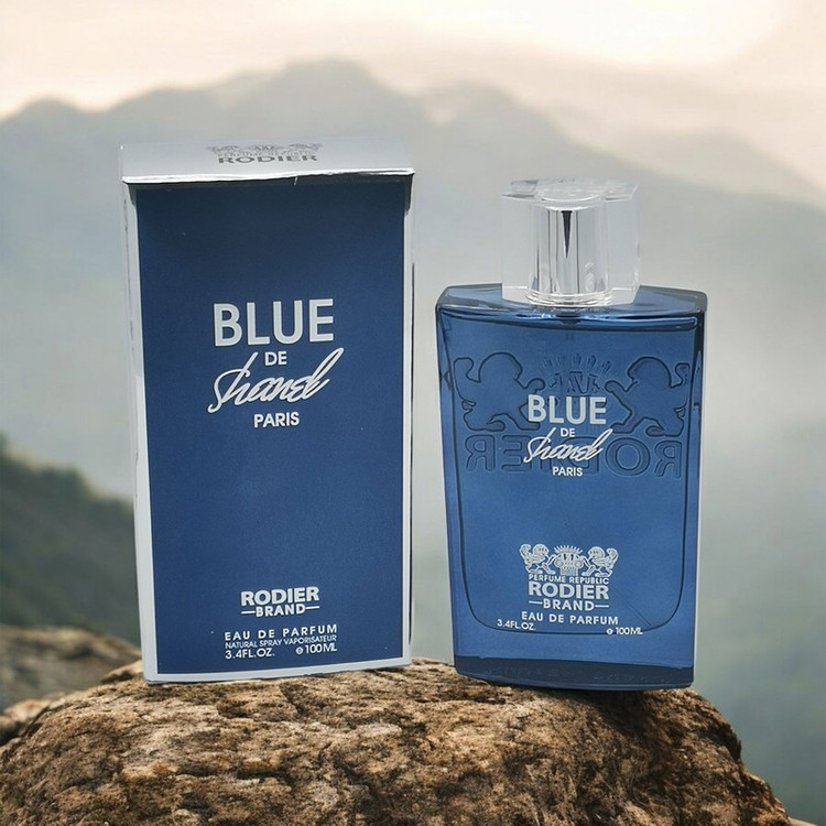 ادو پرفیوم مردانه رودیر مدل Blue De Chanel با رایحه خنک حجم 100 میلی لیتر مجموعه دو عددی