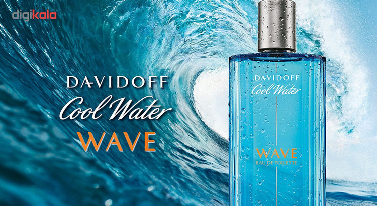 ادو تویلت مردانه داویدف مدل Cool Water Wave حجم 125 میلی لیتر