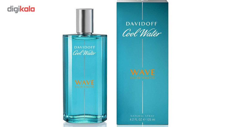 ادو تویلت مردانه داویدف مدل Cool Water Wave حجم 125 میلی لیتر