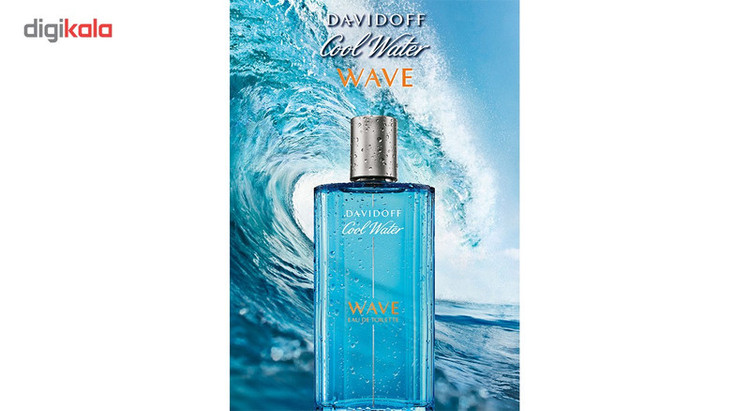ادو تویلت مردانه داویدف مدل Cool Water Wave حجم 125 میلی لیتر