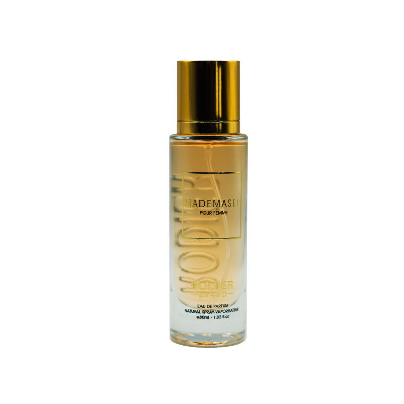 عطر جیبی زنانه رودیر مدل کوکو شنل مادمازل با رایحه گلی، شیرین، شرقی حجم 30 میلیلیتر