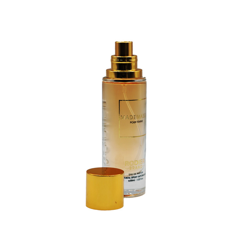 عطر جیبی زنانه رودیر مدل کوکو شنل مادمازل با رایحه گلی، شیرین، شرقی حجم 30 میلیلیتر