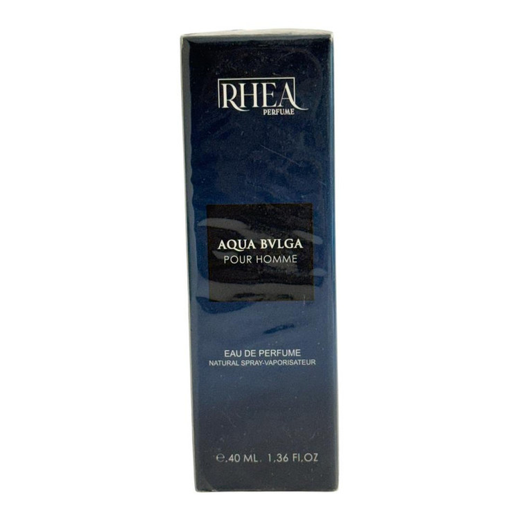 عطر جیبی مردانه رئا مدل AQUA BVLGA با رایحه خنک حجم 40 میلیلیتر