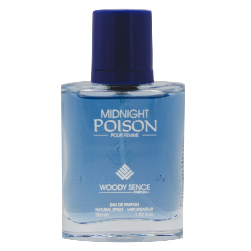 عطر جیبی زنانه وودی سنس مدل Midnight Poison حجم 30 میلی لیتر