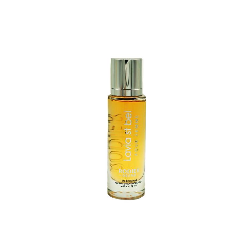 عطر جیبی زنانه رودیر مدل Lavia St Bel با رایحه شیرین، گرم حجم 30 میلیلیتر