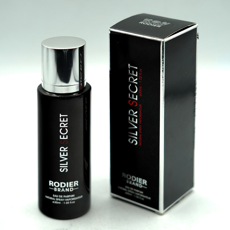 عطر جیبی رودیر مدل SILVER SECRET حجم 30 میلی لیتر