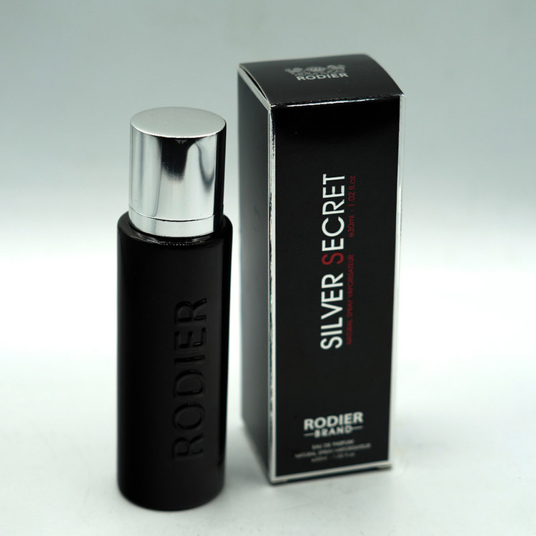 عطر جیبی رودیر مدل SILVER SECRET حجم 30 میلی لیتر