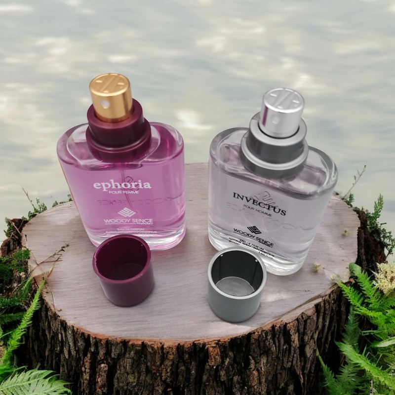 عطر جیبی وودی سنس مدل ephoria حجم 30 میلی لیتر به همراه عطر جیبی مردانه وودی سنس مدل INVECTUS حجم 30 میلی لیتر
