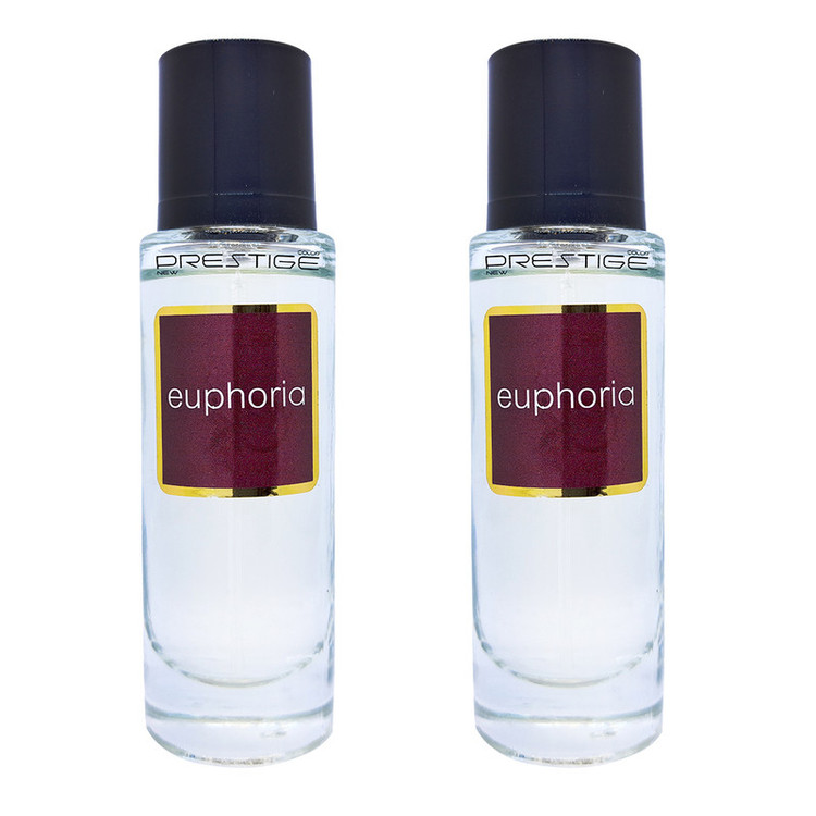 عطر جیبی زنانه نیو پرستیژ کالر مدل Ck Euphoria حجم 35 میلیلیتر بسته 2 عددی