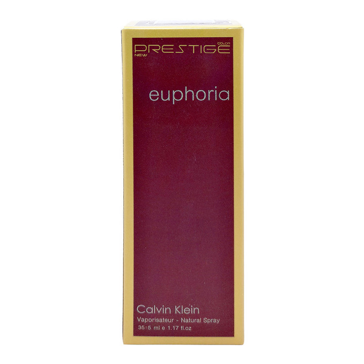 عطر جیبی زنانه نیو پرستیژ کالر مدل Ck Euphoria حجم 35 میلیلیتر بسته 2 عددی