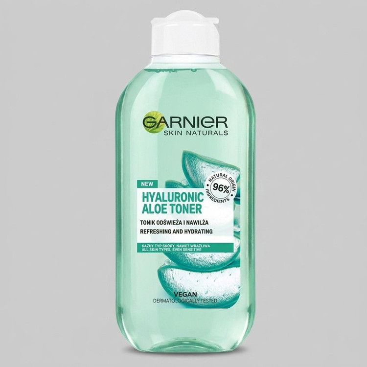 تونر پاک کننده صورت گارنیه مدل Aloe حجم 200 میلی لیتر