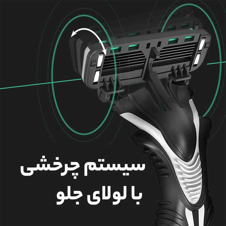 خودتراش دورکو مدل 6blade-vit E-Aloe Vera تحت لیسانس