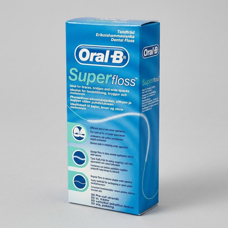 نخ دندان اورال-بی مدل Super Floss