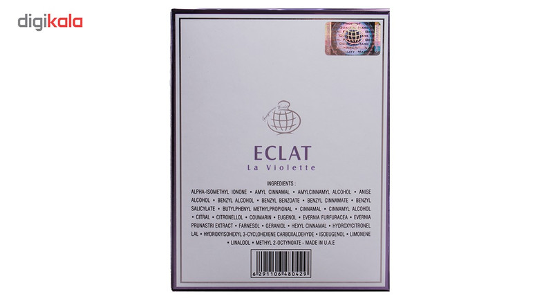 ادو پرفیوم زنانه فراگرنس ورد مدل ECLAT La Violette حجم 100 میلی لیتر