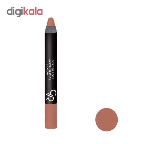 رژلب مدادی گلدن رز مدل Crayon شماره 14