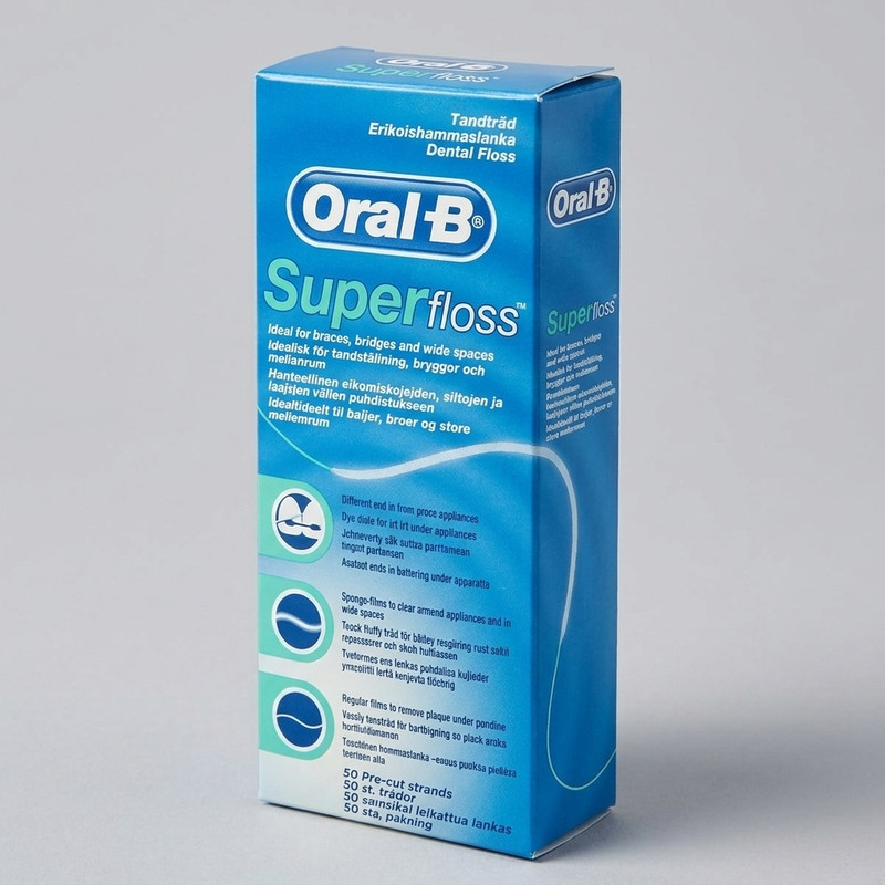 نخ دندان اورال-بی مدل Super Floss